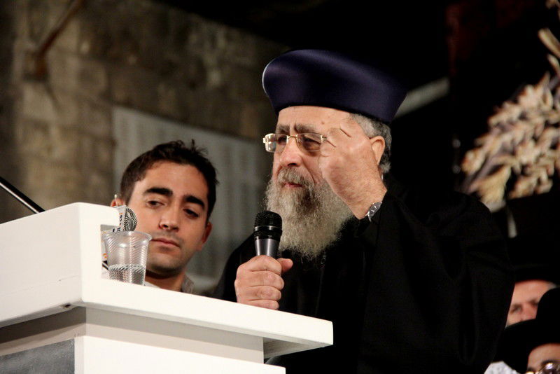 שלושים לפטירת מרן הרב עובדיה • העצרת בוידאו