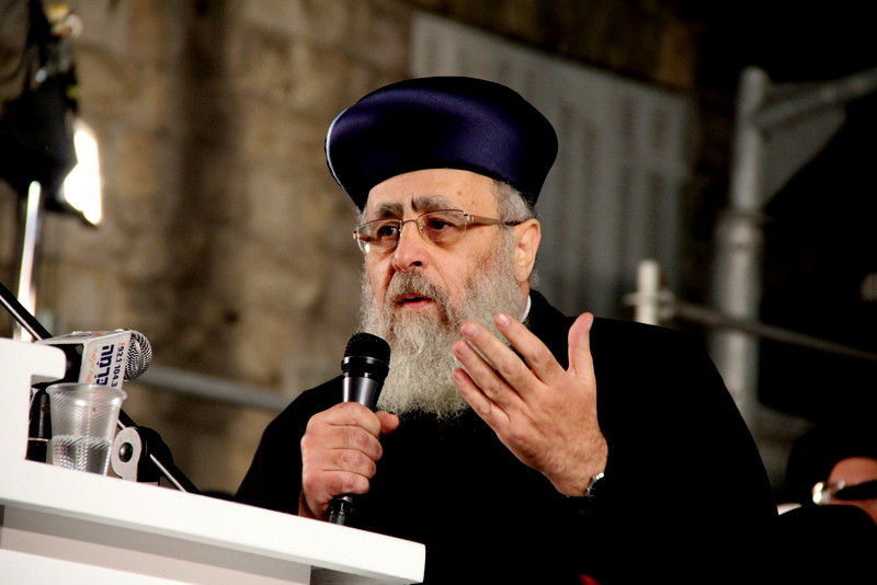 שלושים לפטירת מרן הרב עובדיה • העצרת בוידאו