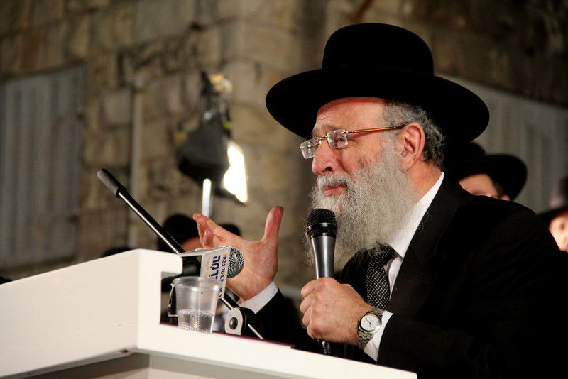 שלושים לפטירת מרן הרב עובדיה • העצרת בוידאו