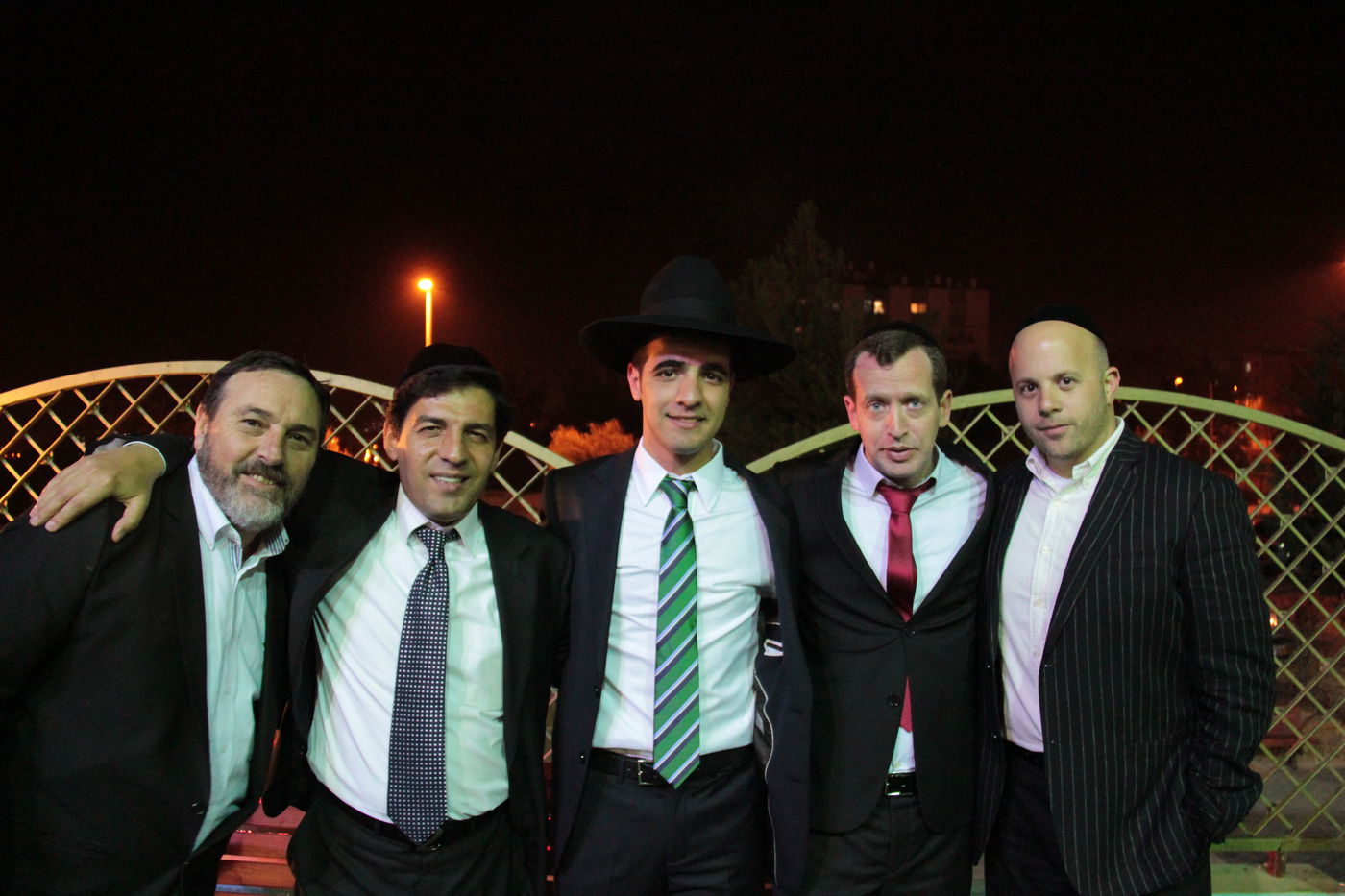 מנחם טוקר, דוד חכם, ישי כהן, מרדכי חסידים ובני אלבז