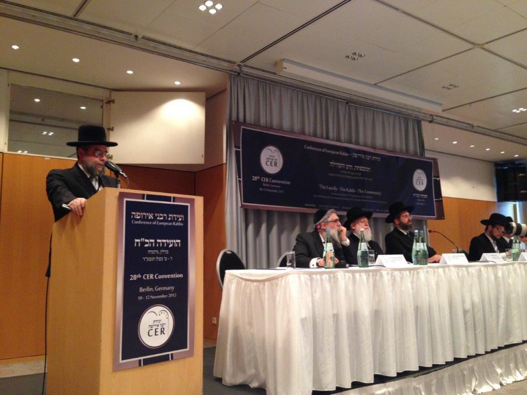 ועידת רבני אירופה הכ"ח נפתחה בברלין • סיקור ותיעוד