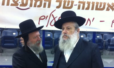 ראש עיריית בני ברק חנוך זייברט היום בישיבה