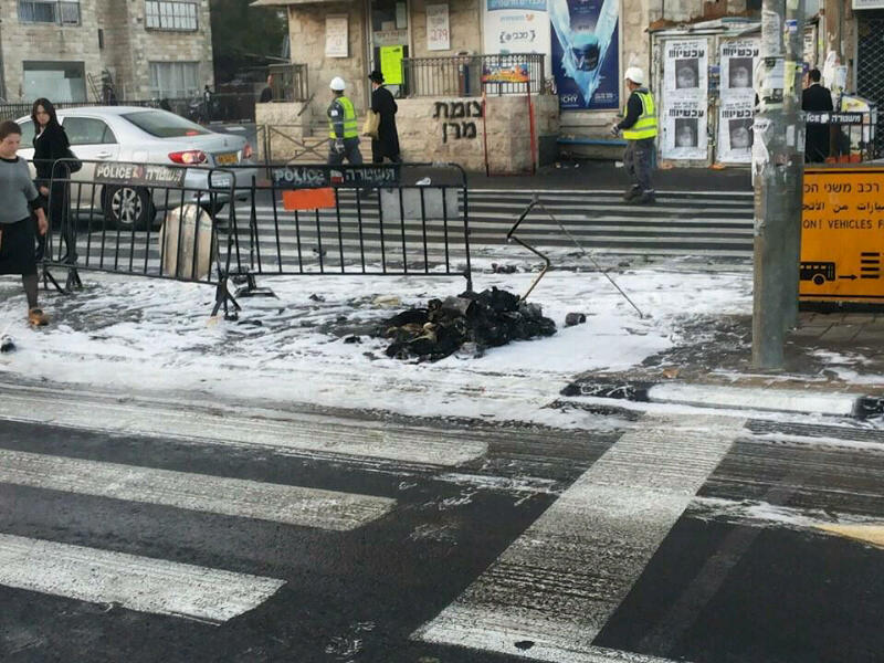 בלב ירושלים: ידויי אבנים, זרנוקי מים ופרשים • וידאו