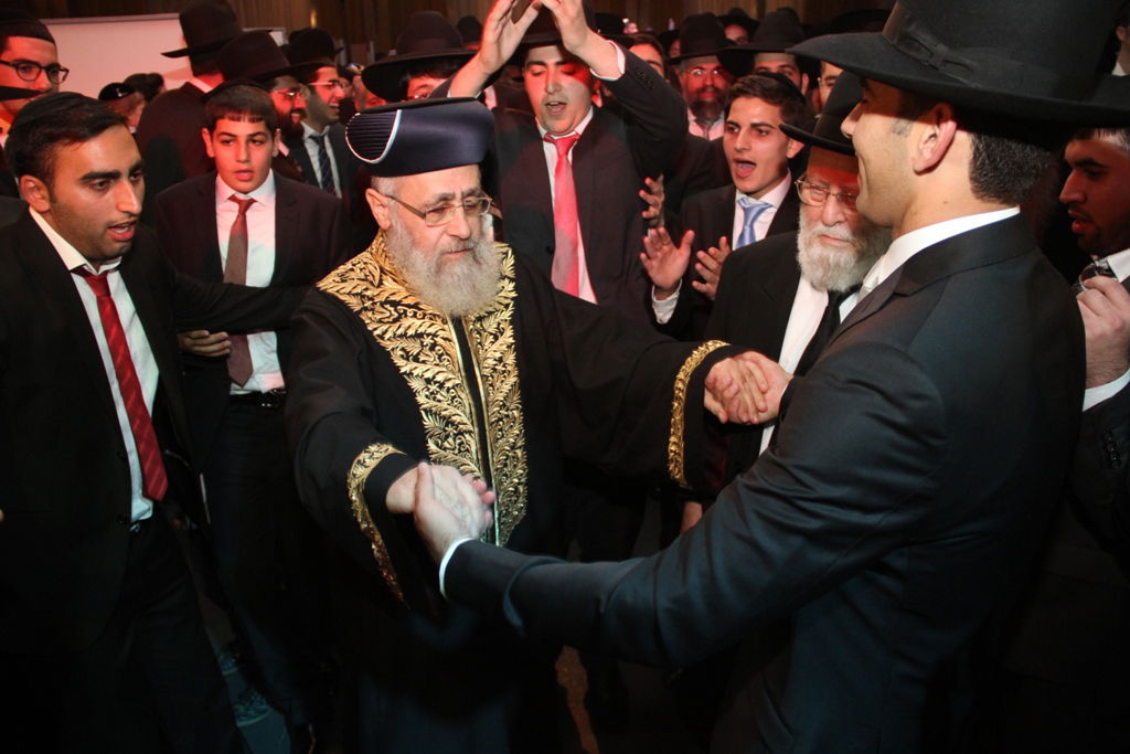 גלריה: מיכאל מימון נהגו של הראשל"צ הגר"י יוסף התחתן