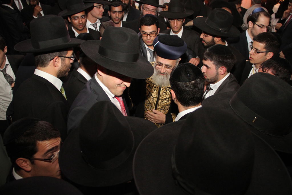 גלריה: מיכאל מימון נהגו של הראשל"צ הגר"י יוסף התחתן