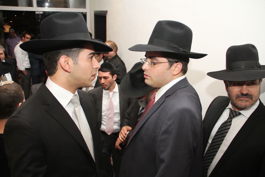 גלריה: מיכאל מימון נהגו של הראשל"צ הגר"י יוסף התחתן