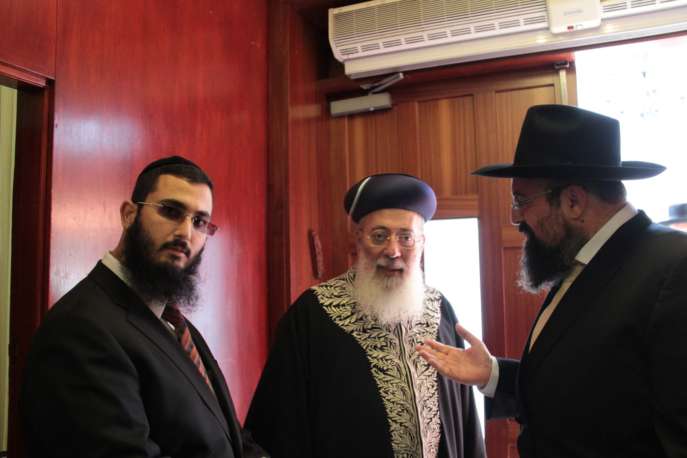 אבי הבן, הראשל"צ הגאון רבי שלמה משה עמאר ואיש סודו ניסים אלקסלסי