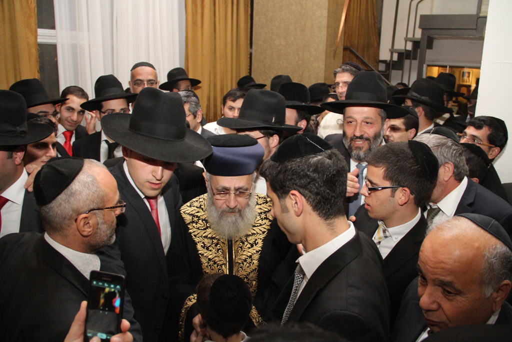 גלריה: מיכאל מימון נהגו של הראשל"צ הגר"י יוסף התחתן