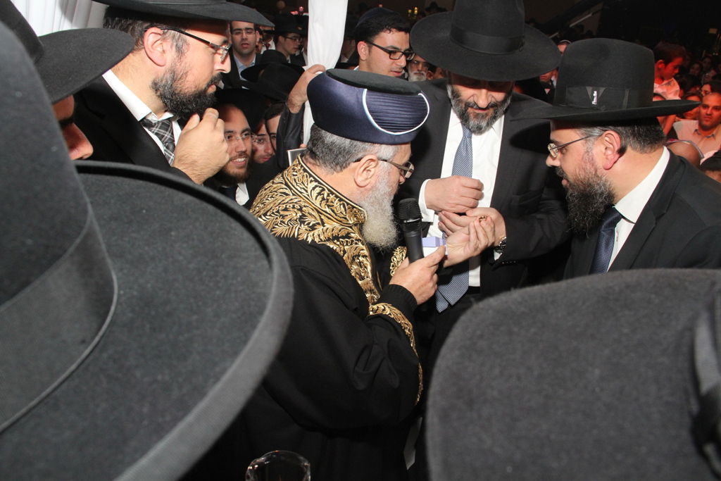 גלריה: מיכאל מימון נהגו של הראשל"צ הגר"י יוסף התחתן