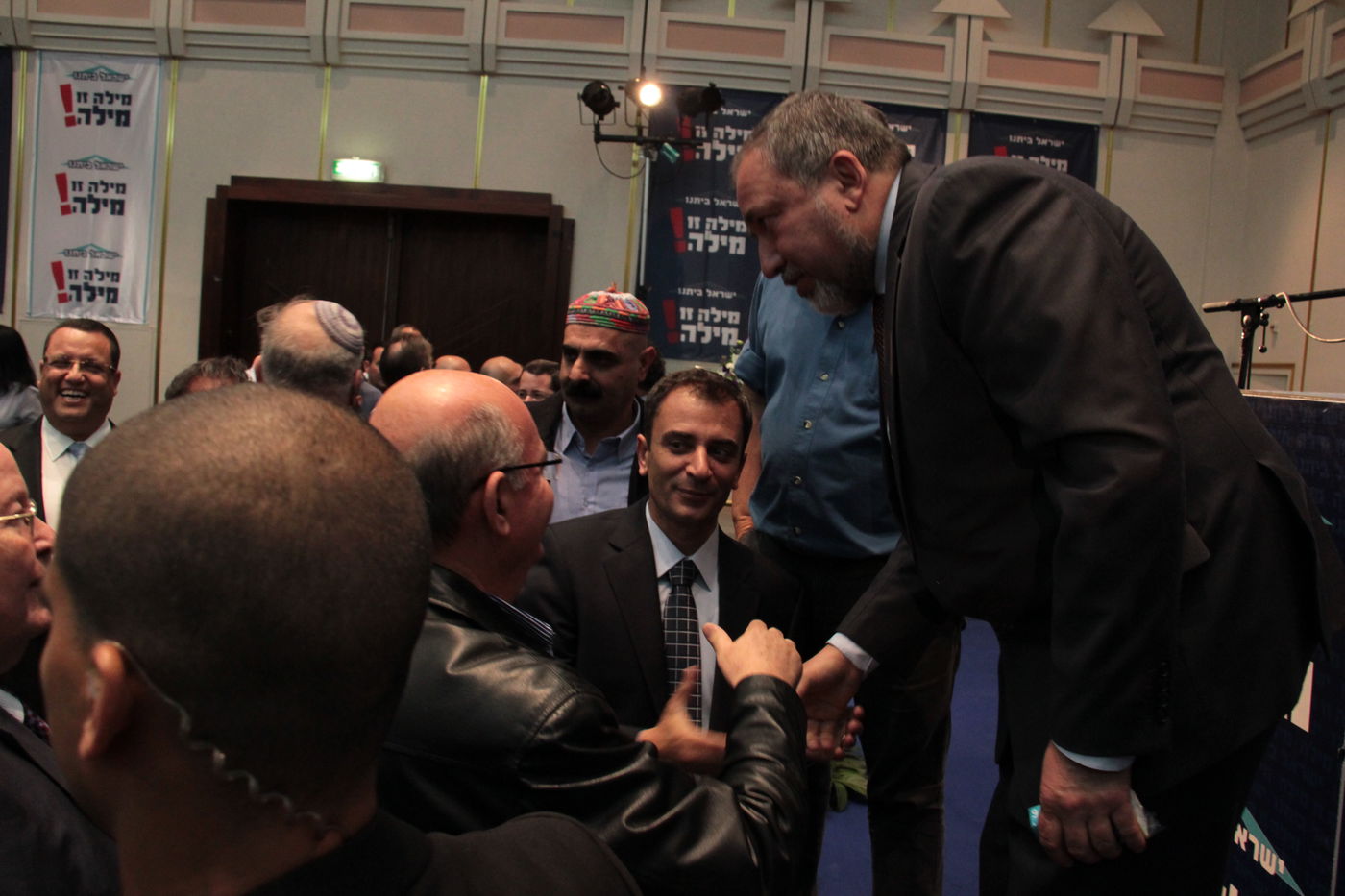 ליברמן בועידת ישראל ביתנו:  סירבתי לדון בהצעת הדיל של הרב אוירבך