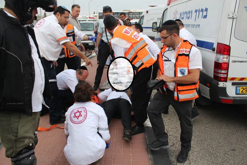 בתו ונכדו של הרב עמאר נפצעו בתאונה