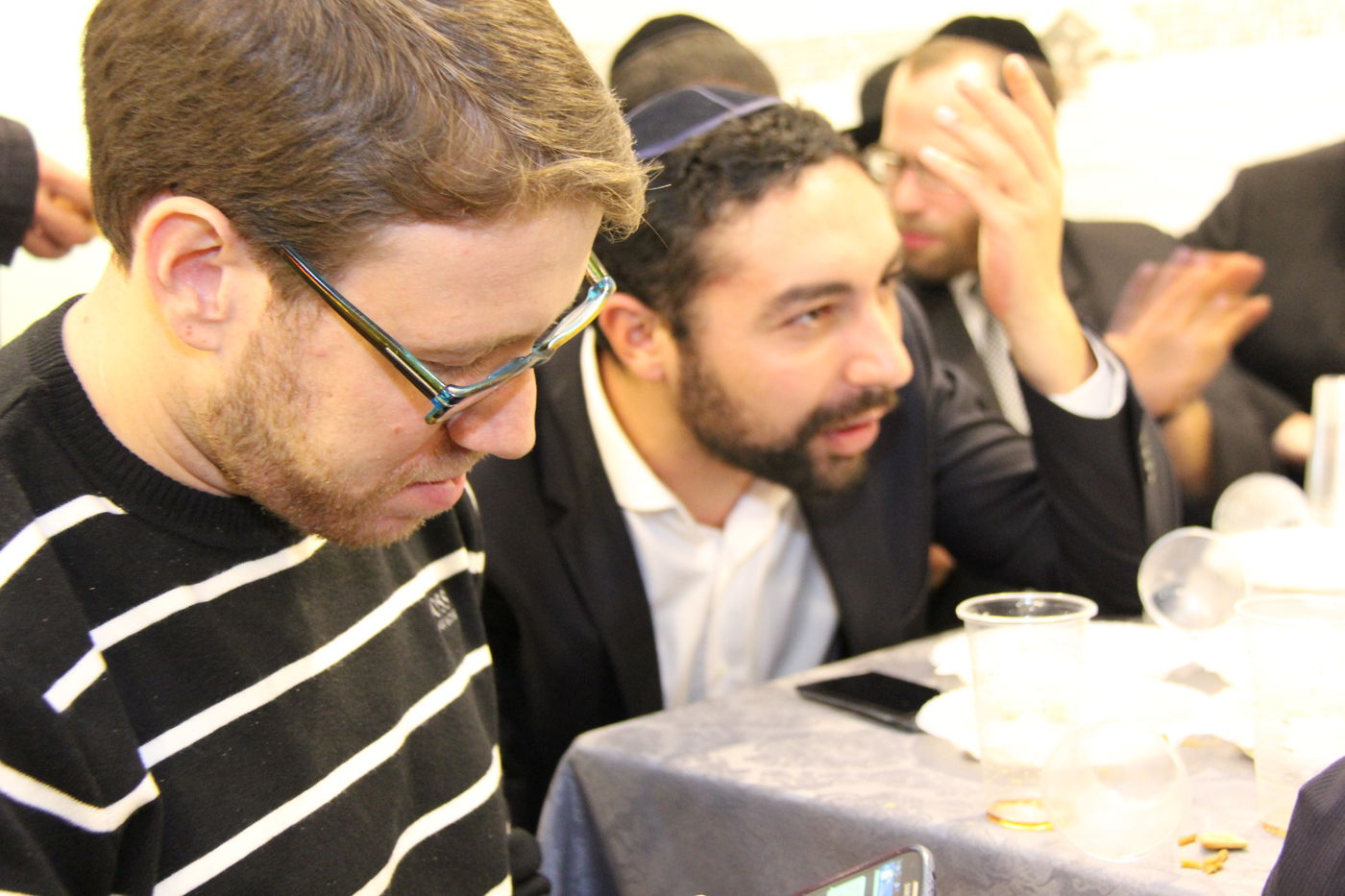 איציק הלפרין ויהודה שלזינגר