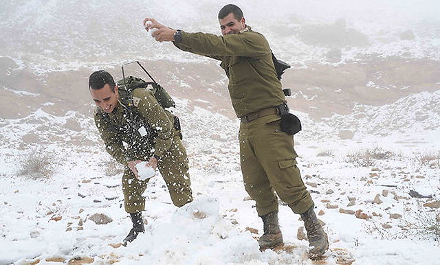 החרמון, הבוקר