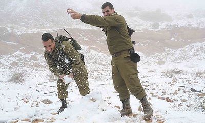 החרמון, הבוקר