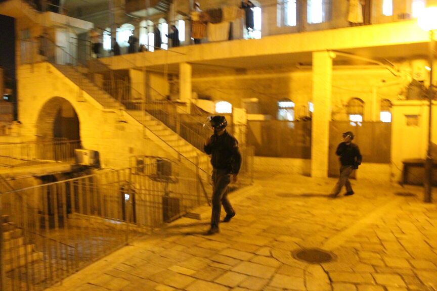 תיעוד: הפגנת מחאה על מעצר שני בחורי ישיבה