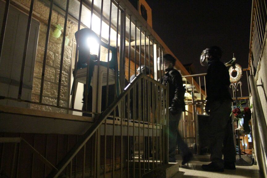 תיעוד: הפגנת מחאה על מעצר שני בחורי ישיבה