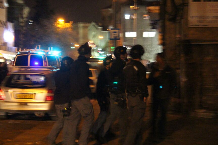 תיעוד: הפגנת מחאה על מעצר שני בחורי ישיבה