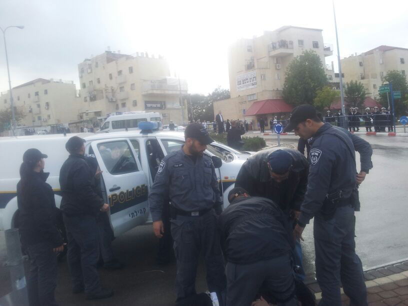 הפגנות סרבן ההתייצבות: ארבעה עוכבו לחקירה בבית שמש