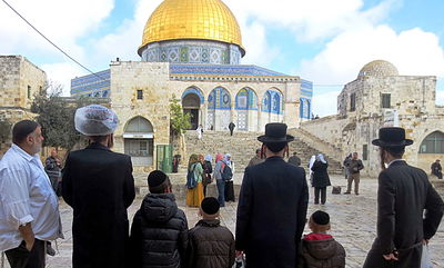 חרדים בהר הבית, בשבוע שעבר