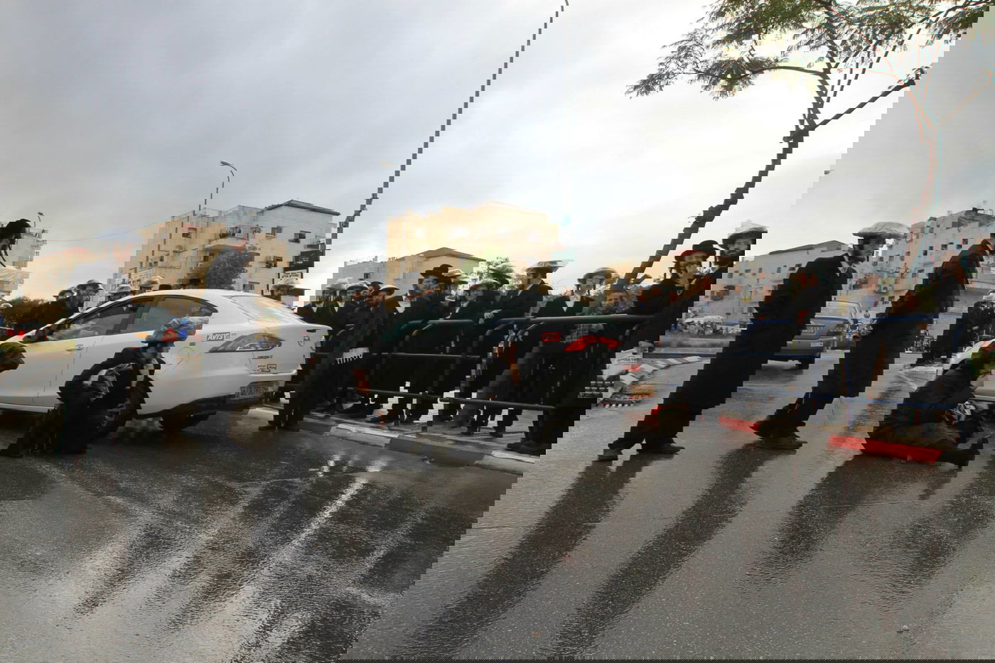 גשם ו"גיוועלד" • תיעוד מסכם מההפגנה נגד מעצר תלמידי הישיבה