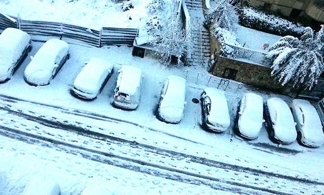 יגיע כבר עכשיו? שלג בירושלים בשנה שעברה