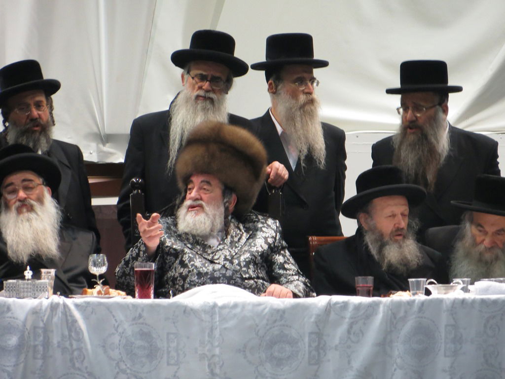 האדמו"ר מויז'ניץ בלונדון • גלריה