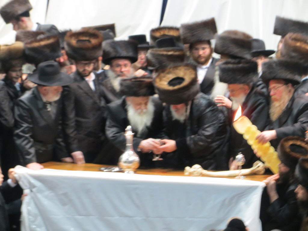 האדמו"ר מויז'ניץ בלונדון • גלריה