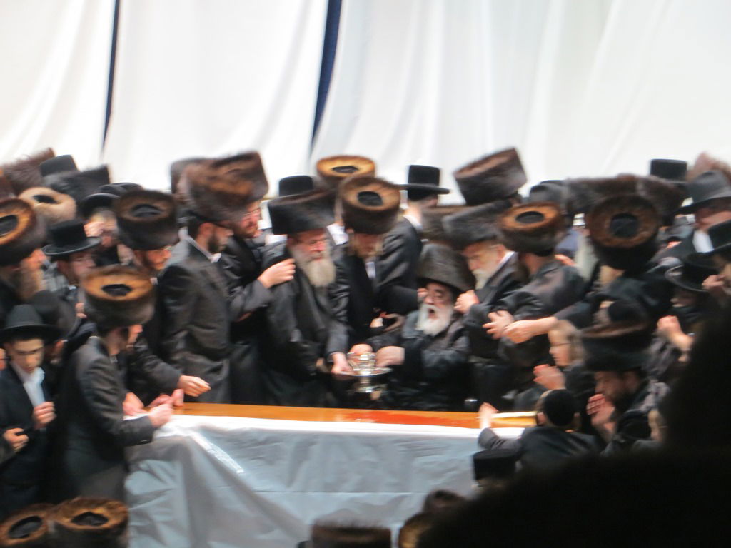 האדמו"ר מויז'ניץ בלונדון • גלריה