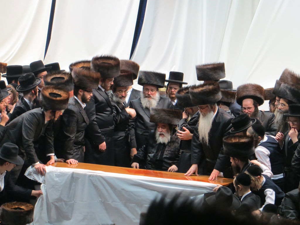 האדמו"ר מויז'ניץ בלונדון • גלריה