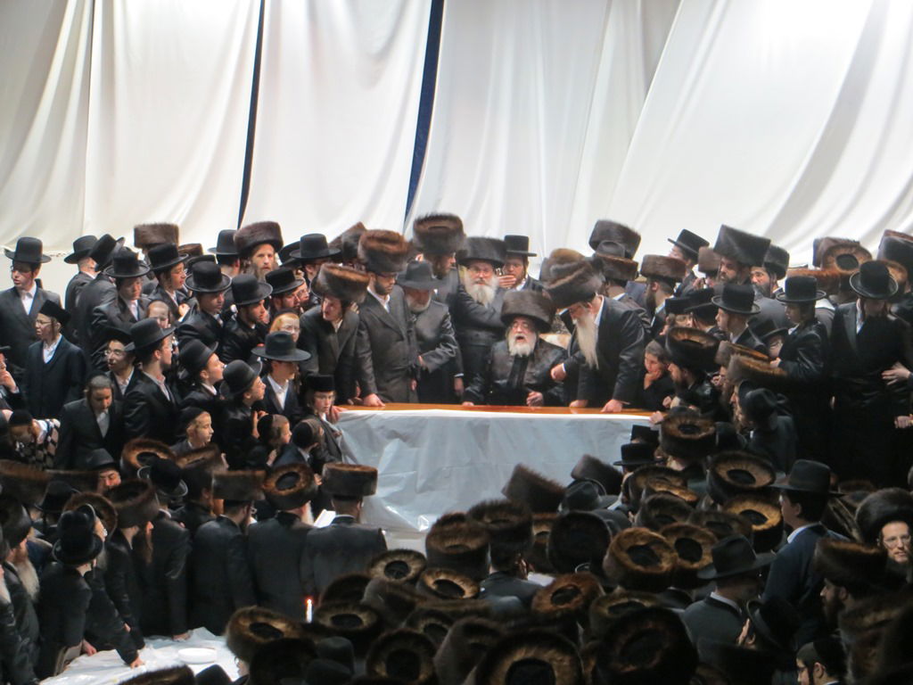 האדמו"ר מויז'ניץ בלונדון • גלריה