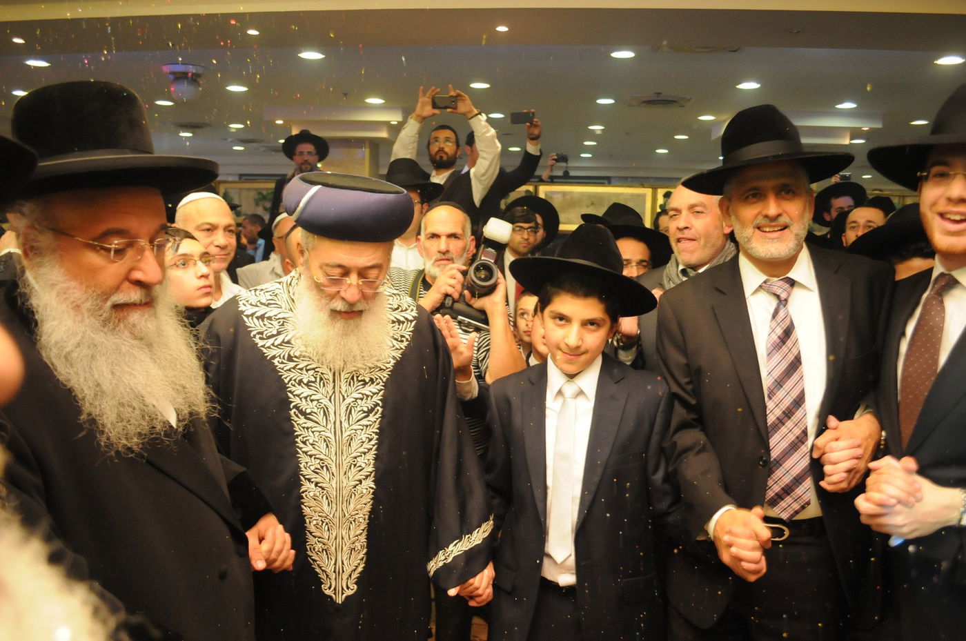 גלריה: בר מצווה לבנו של המקובל הרב בניהו שמואלי