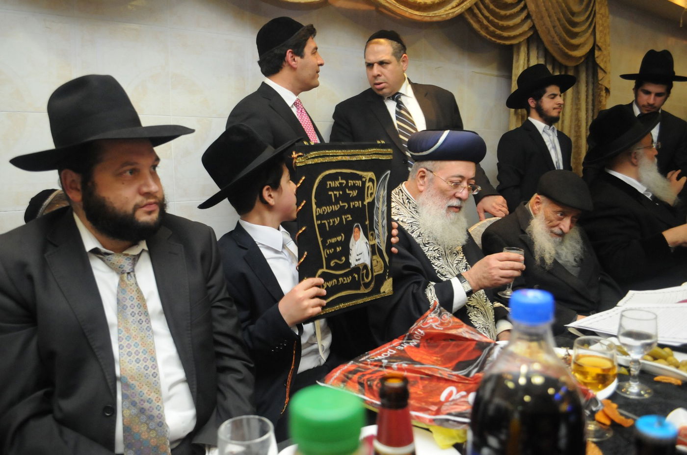 גלריה: בר מצווה לבנו של המקובל הרב בניהו שמואלי