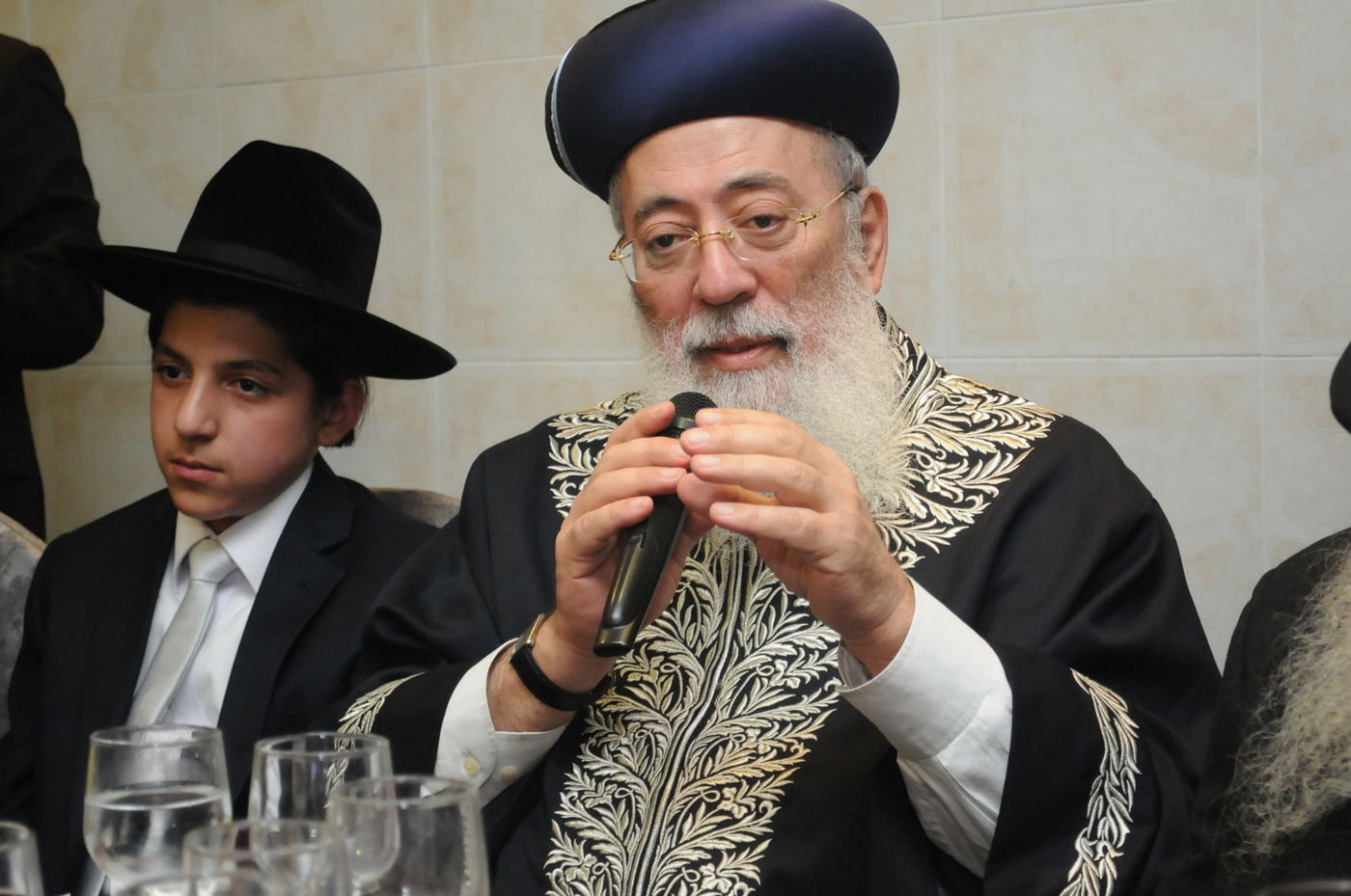 גלריה: בר מצווה לבנו של המקובל הרב בניהו שמואלי