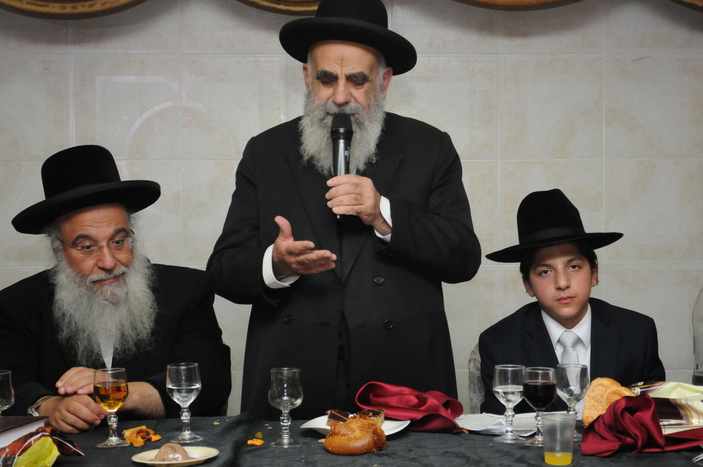 גלריה: בר מצווה לבנו של המקובל הרב בניהו שמואלי