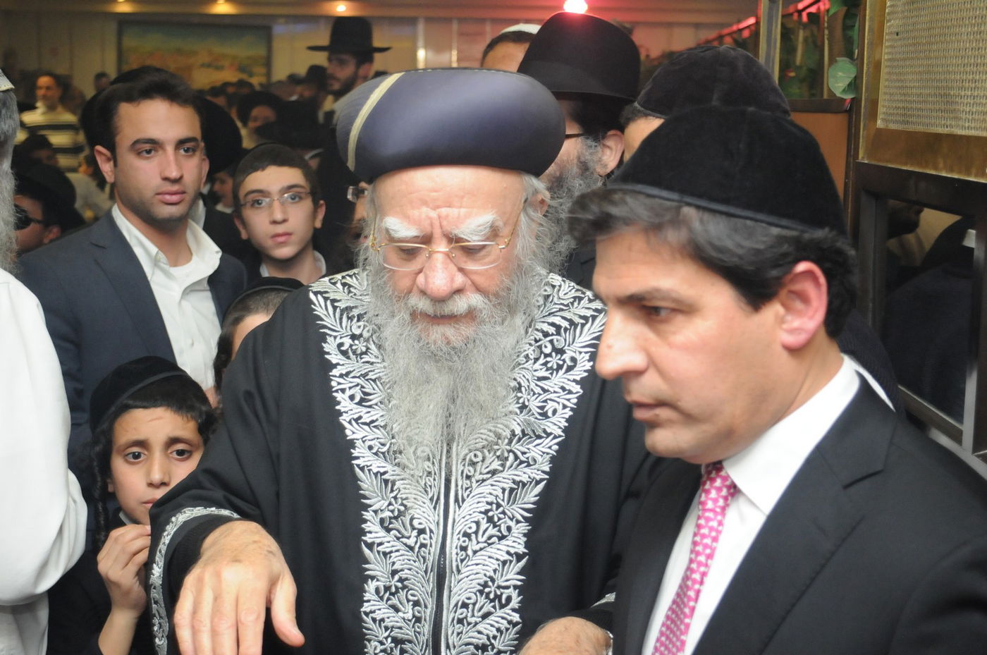 גלריה: בר מצווה לבנו של המקובל הרב בניהו שמואלי