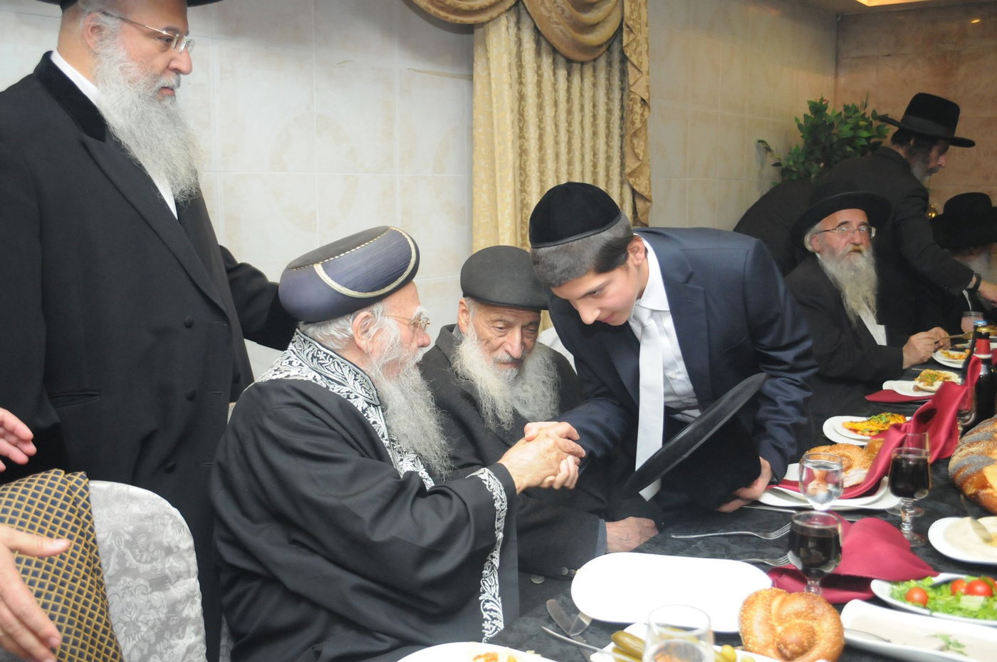 גלריה: בר מצווה לבנו של המקובל הרב בניהו שמואלי