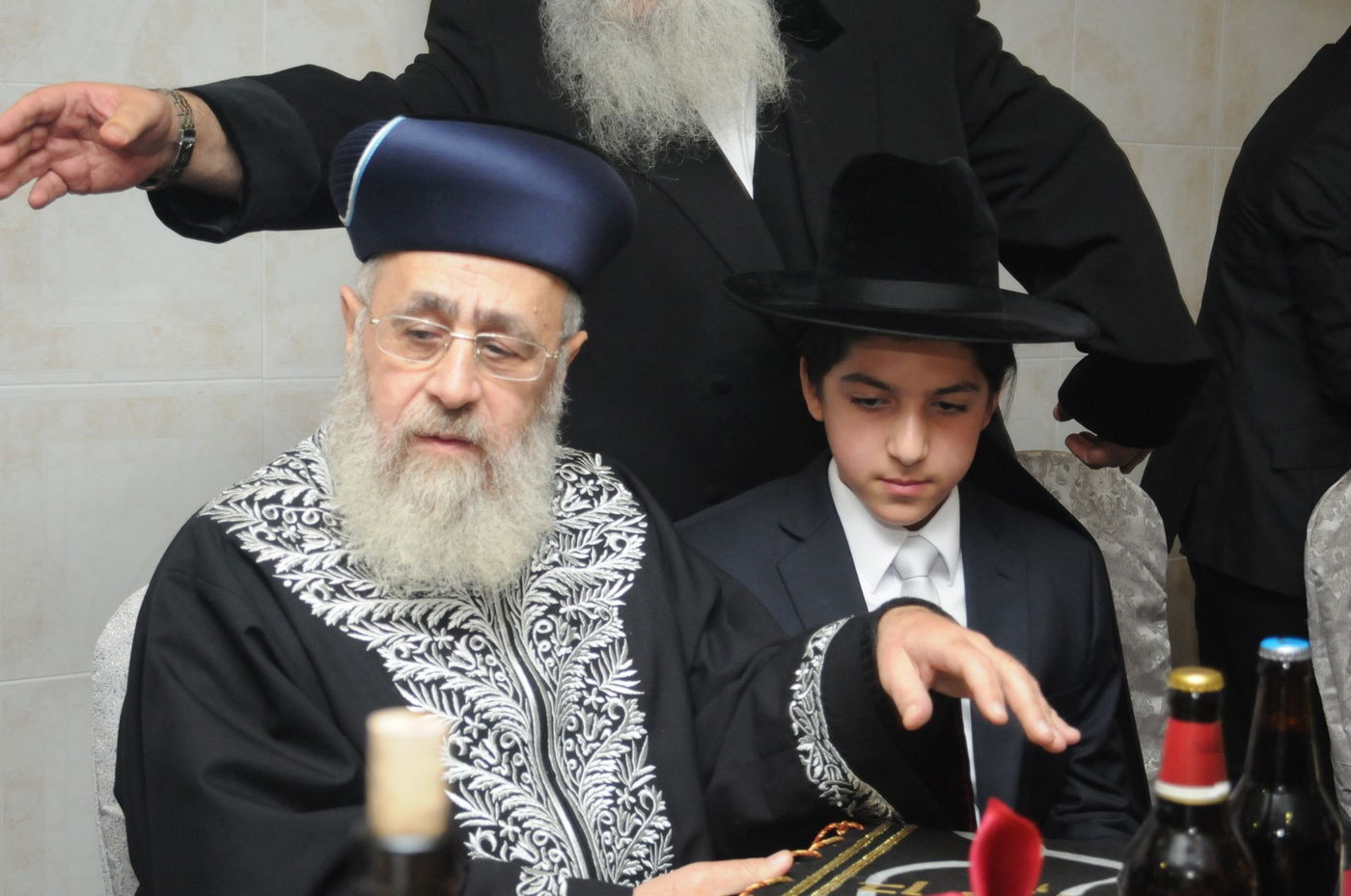 גלריה: בר מצווה לבנו של המקובל הרב בניהו שמואלי