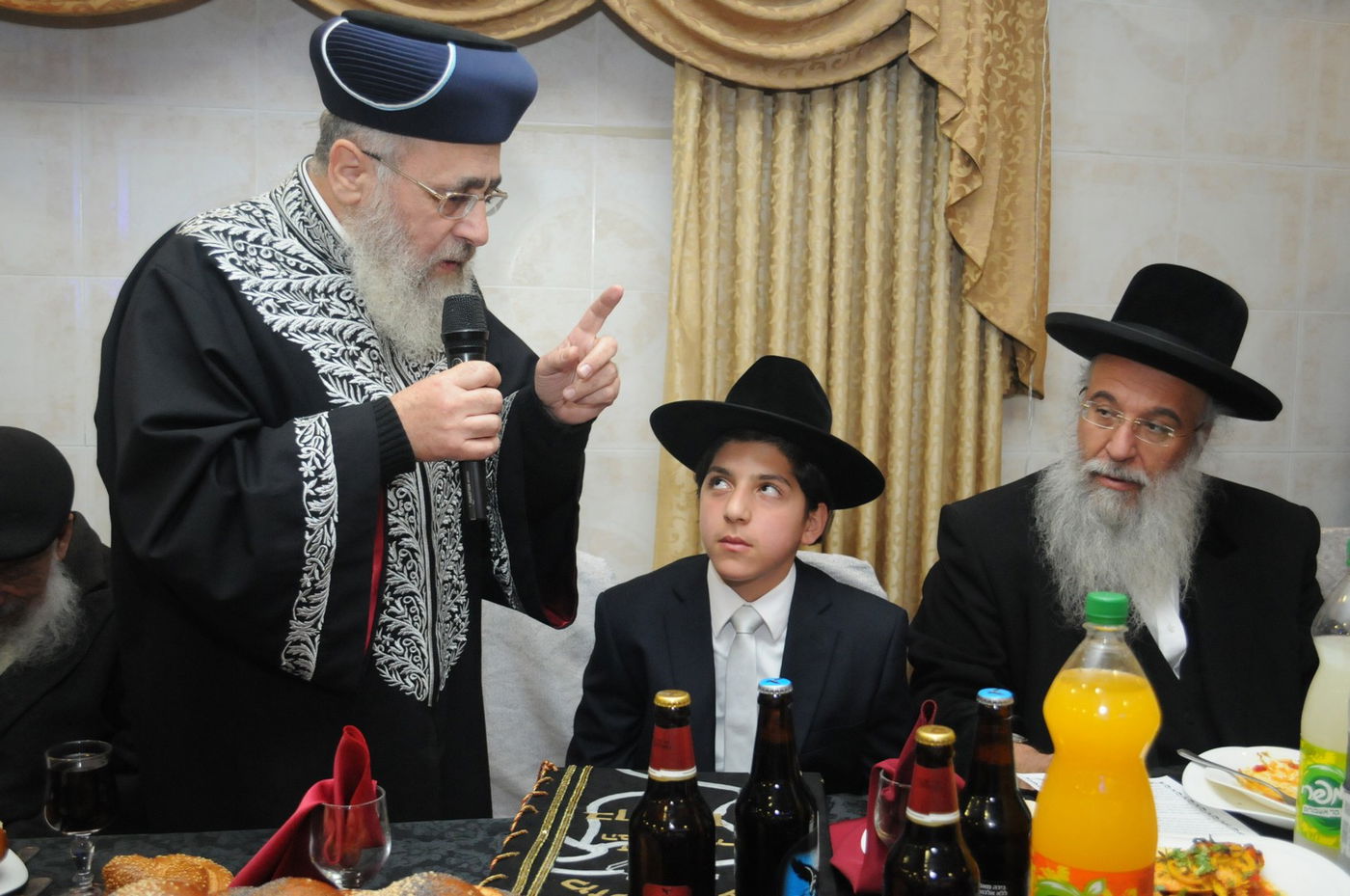 גלריה: בר מצווה לבנו של המקובל הרב בניהו שמואלי