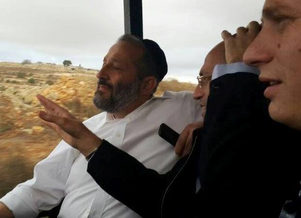 התרגש. דרעי בגוש עציון