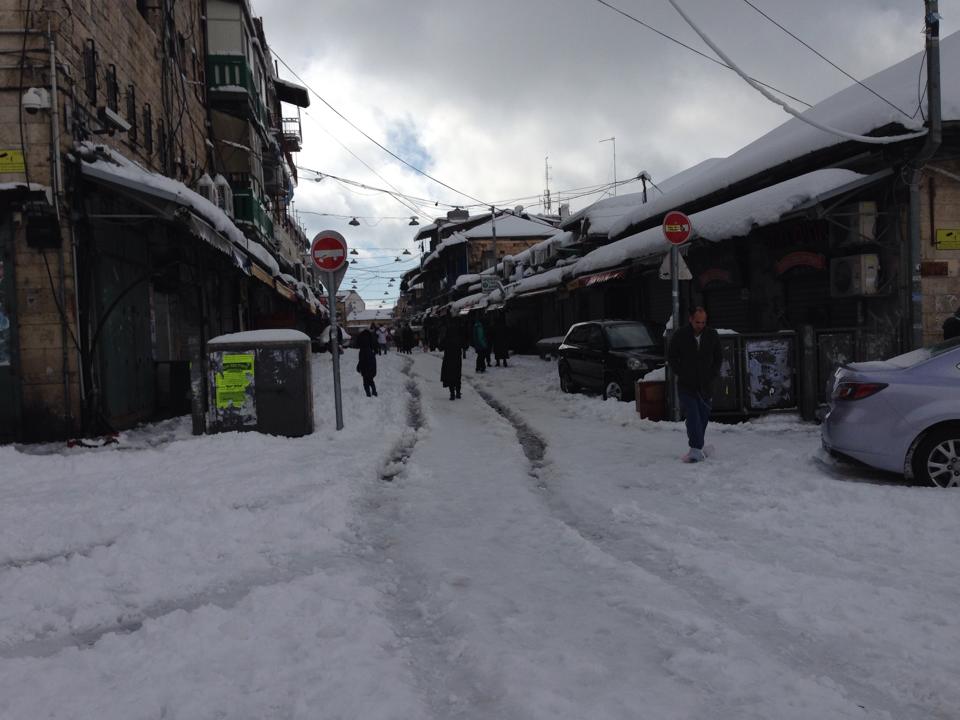 התחזית: שלג כבד עד מחר בצהריים