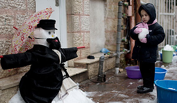 בגלל הקרח ברחובות: גם היום לא ייערכו לימודים בי-ם