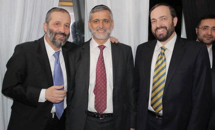 אלי ישי חוגג יום הולדת בשנה שעברה, לצד דרעי ואטיאס