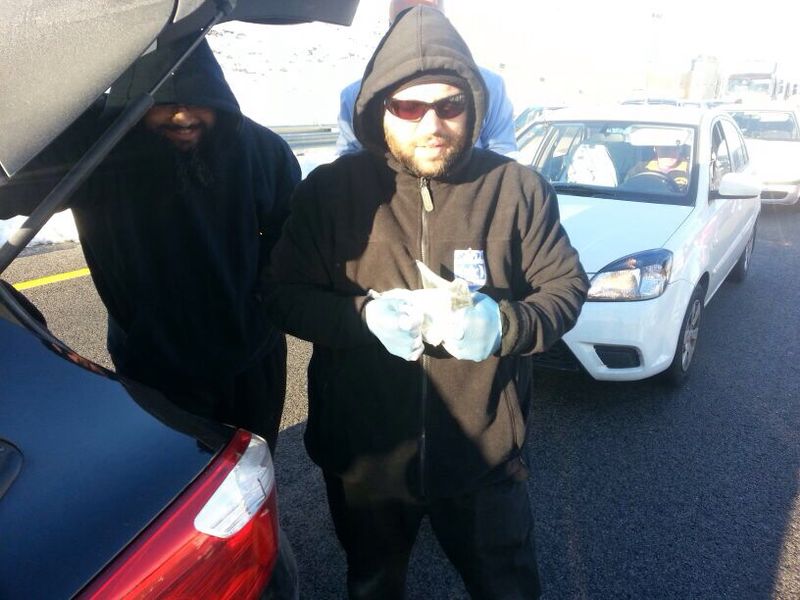 העומס ב-443: תינוקת נולדה בכביש