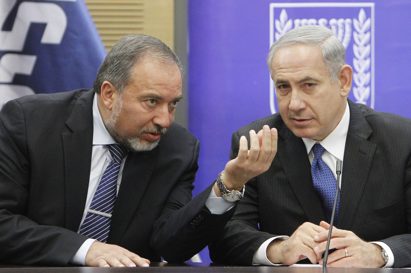 נתניהו וליברמן