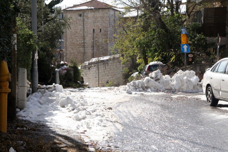 יצאנו לבדוק: עיריית ירושלים מפלה חרדים בפינוי השלג?