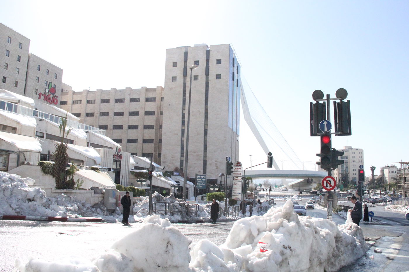 יצאנו לבדוק: עיריית ירושלים מפלה חרדים בפינוי השלג?