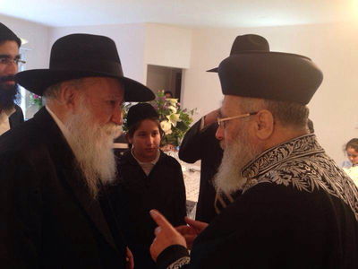 הגר"י יוסף הרב עמינדב קריספין, הצהריים