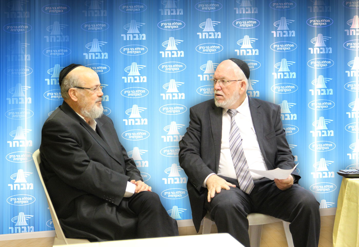 הרב גרשון לידר עם הרב מאיר יעקובבויץ'