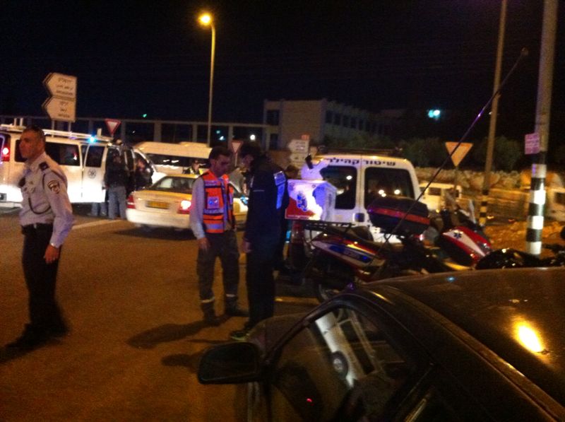 פיגוע סמוך לירושלים: איש ביטחון נדקר ונפצע בינוני