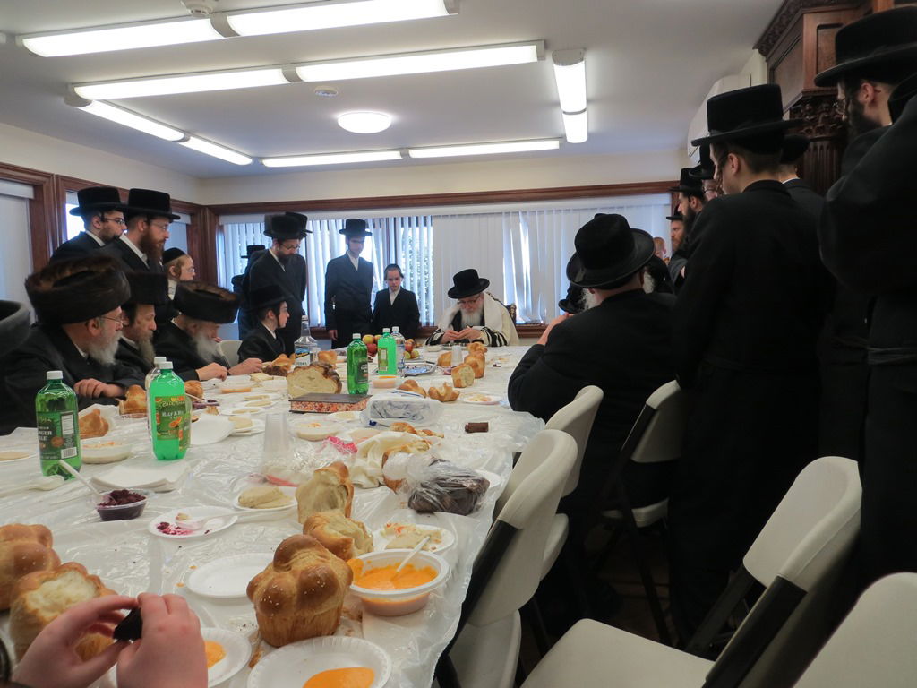 תיעוד: הנופש של הרבי מסקווירא בעיירה נייעק